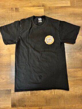 Santa Cruz Skateboards Tee Black Dot Logo Brick Size S
